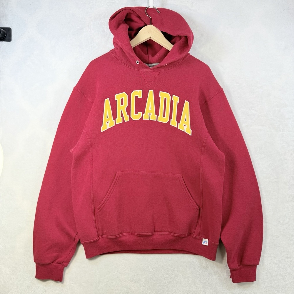 Vintage Russell City Of ARCADIA Seal Sweatshirt California College Mens Size M